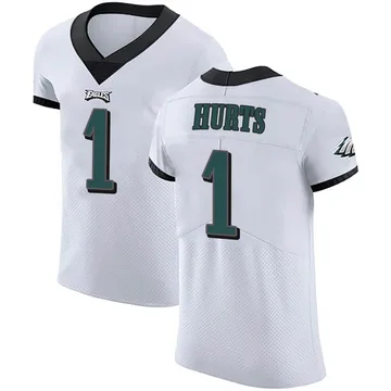 Men's Nike Philadelphia Eagles Jalen Hurts White Vapor Untouchable Jersey - Elite