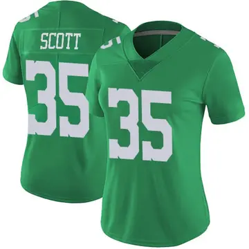 Women's Nike Philadelphia Eagles Boston Scott Green Vapor Untouchable Jersey - Limited
