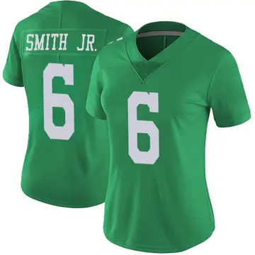 Women's Nike Philadelphia Eagles DeVonta Smith Green Vapor Untouchable Jersey - Limited