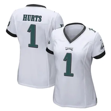 Women's Nike Philadelphia Eagles Jalen Hurts White Jersey - Game