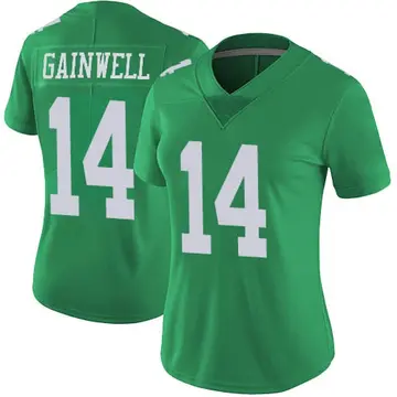 Women's Nike Philadelphia Eagles Kenneth Gainwell Green Vapor Untouchable Jersey - Limited