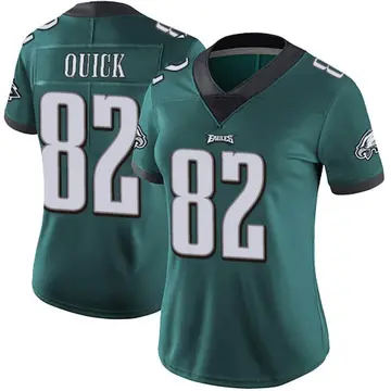 Women's Nike Philadelphia Eagles Mike Quick Green Midnight Team Color Vapor Untouchable Jersey - Limited