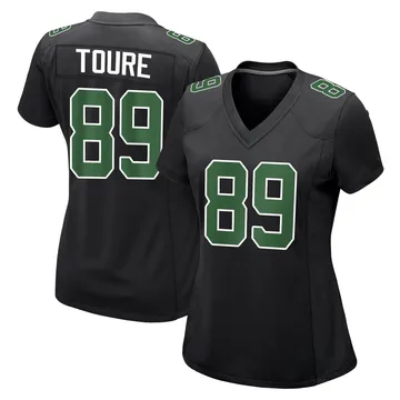 Women's Nike Philadelphia Eagles Samori Toure Black/Kelly Carbon Green Fashion Jersey - Game
