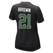 Women's Nike Philadelphia Eagles Sydney Brown Black/Kelly Carbon Green Fashion Jersey - Game