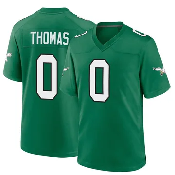 Youth Nike Philadelphia Eagles Ambry Thomas Green Kelly Alternate Jersey - Game