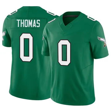 Youth Nike Philadelphia Eagles Ambry Thomas Green Kelly Alternate Vapor F.U.S.E. Jersey - Limited