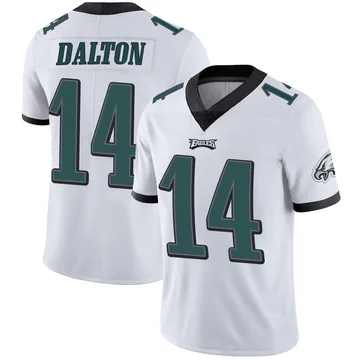 Youth Nike Philadelphia Eagles Andy Dalton White Vapor Untouchable Jersey - Limited