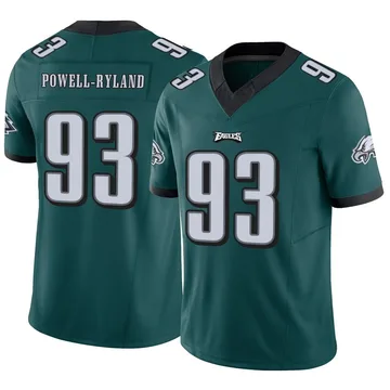 Youth Nike Philadelphia Eagles Antwaun Powell-Ryland Green Vapor F.U.S.E. Jersey - Limited