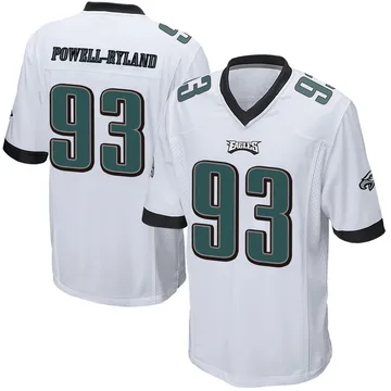 Youth Nike Philadelphia Eagles Antwaun Powell-Ryland White Jersey - Game