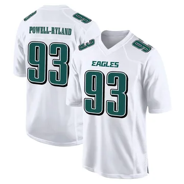 Youth Nike Philadelphia Eagles Antwaun Powell-Ryland White Tundra Fashion Jersey - Game