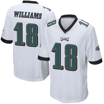Youth Nike Philadelphia Eagles Avery Williams White Jersey - Game