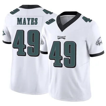 Youth Nike Philadelphia Eagles BJ Mayes White Vapor F.U.S.E. Jersey - Limited