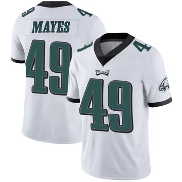 Youth Nike Philadelphia Eagles BJ Mayes White Vapor Untouchable Jersey - Limited