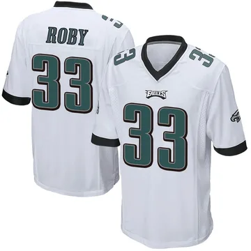 Youth Nike Philadelphia Eagles Bradley Roby White Jersey - Game