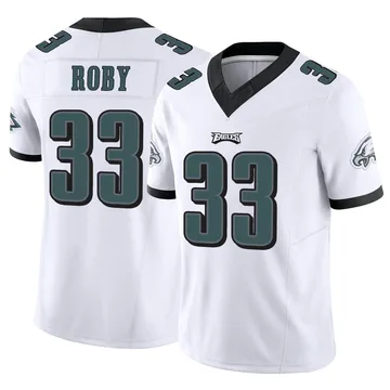 Youth Nike Philadelphia Eagles Bradley Roby White Vapor F.U.S.E. Jersey - Limited