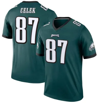 Youth Nike Philadelphia Eagles Brent Celek Green Jersey - Legend
