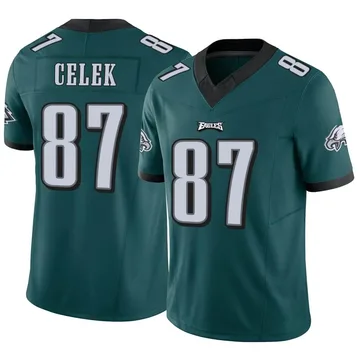 Youth Nike Philadelphia Eagles Brent Celek Green Vapor F.U.S.E. Jersey - Limited