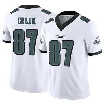 Youth Nike Philadelphia Eagles Brent Celek White Vapor F.U.S.E. Jersey - Limited