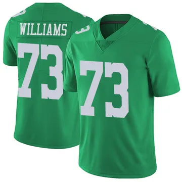 Youth Nike Philadelphia Eagles Cameron Williams Green Vapor Untouchable Jersey - Limited