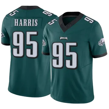 Youth Nike Philadelphia Eagles Charles Harris Green Vapor F.U.S.E. Jersey - Limited