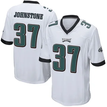 Youth Nike Philadelphia Eagles Christian Johnstone White Jersey - Game