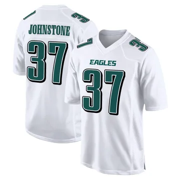 Youth Nike Philadelphia Eagles Christian Johnstone White Tundra Fashion Jersey - Game