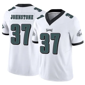 Youth Nike Philadelphia Eagles Christian Johnstone White Vapor F.U.S.E. Jersey - Limited