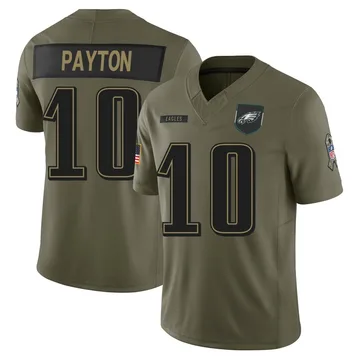 Youth Nike Philadelphia Eagles Cole Payton Olive 2025 Salute to Service Jersey - Limited