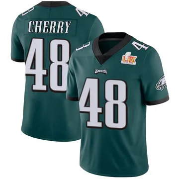 Youth Nike Philadelphia Eagles Don Cherry Green Midnight Team Color Vapor Untouchable Super Bowl LIX Jersey - Limited