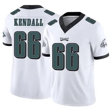 Youth Nike Philadelphia Eagles Drew Kendall White Vapor F.U.S.E. Jersey - Limited