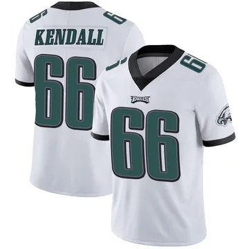Youth Nike Philadelphia Eagles Drew Kendall White Vapor Untouchable Jersey - Limited