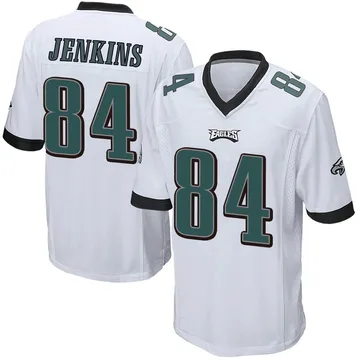 Youth Nike Philadelphia Eagles E.J. Jenkins White Jersey - Game