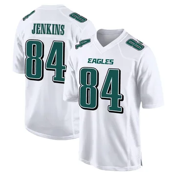 Youth Nike Philadelphia Eagles E.J. Jenkins White Tundra Fashion Jersey - Game