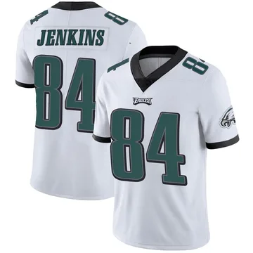 Youth Nike Philadelphia Eagles E.J. Jenkins White Vapor Untouchable Jersey - Limited