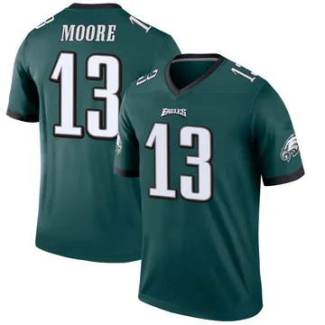 Youth Nike Philadelphia Eagles Elijah Moore Green Jersey - Legend
