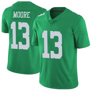 Youth Nike Philadelphia Eagles Elijah Moore Green Vapor Untouchable Jersey - Limited