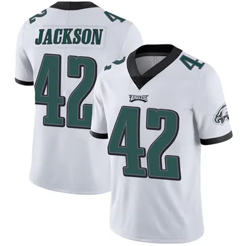 Youth Nike Philadelphia Eagles Giles Jackson White Vapor Untouchable Jersey - Limited