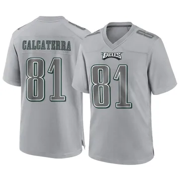 Youth Nike Philadelphia Eagles Grant Calcaterra Gray Atmosphere Fashion Jersey - Game
