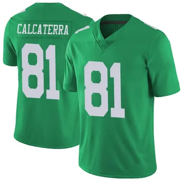 Youth Nike Philadelphia Eagles Grant Calcaterra Green Vapor Untouchable Jersey - Limited