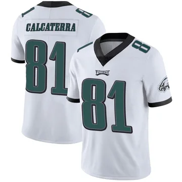 Youth Nike Philadelphia Eagles Grant Calcaterra White Vapor Untouchable Jersey - Limited
