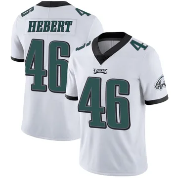 Youth Nike Philadelphia Eagles Griffin Hebert White Vapor Untouchable Jersey - Limited