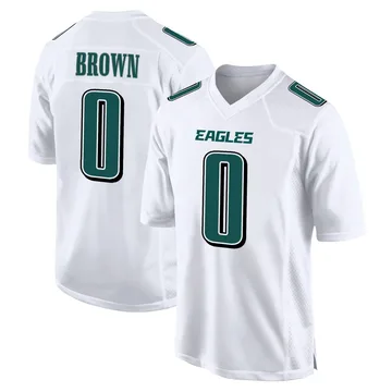 Youth Nike Philadelphia Eagles Hollywood Brown White Tundra Fashion Jersey - Game