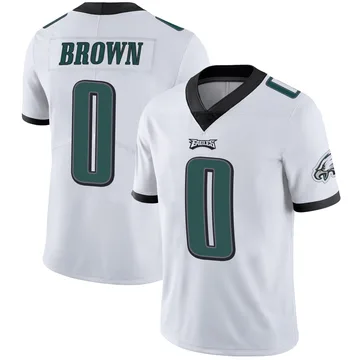 Youth Nike Philadelphia Eagles Hollywood Brown White Vapor Untouchable Jersey - Limited