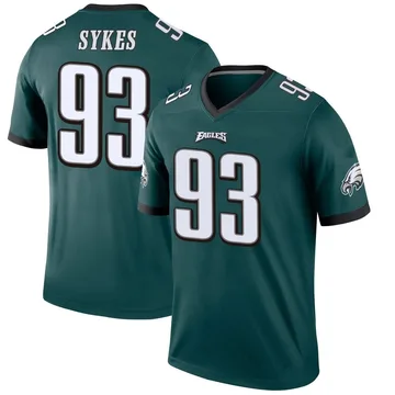 Youth Nike Philadelphia Eagles Jacob Sykes Green Jersey - Legend