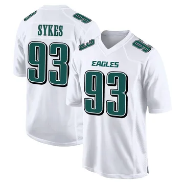Youth Nike Philadelphia Eagles Jacob Sykes White Tundra Fashion Jersey - Game
