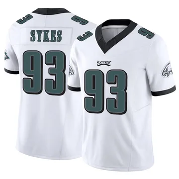 Youth Nike Philadelphia Eagles Jacob Sykes White Vapor F.U.S.E. Jersey - Limited