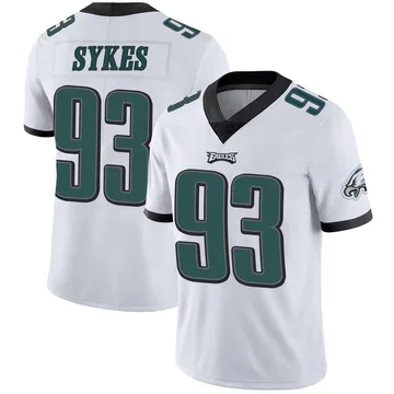 Youth Nike Philadelphia Eagles Jacob Sykes White Vapor Untouchable Jersey - Limited