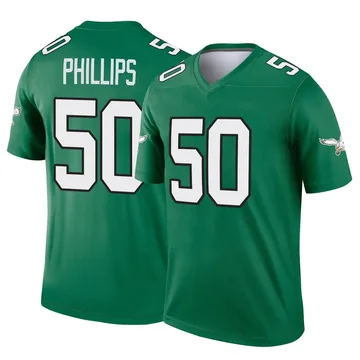 Youth Nike Philadelphia Eagles Jaelan Phillips Green Kelly Alternate Jersey - Legend