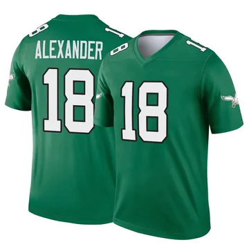 Youth Nike Philadelphia Eagles Jaire Alexander Green Kelly Alternate Jersey - Legend