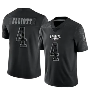 Youth Nike Philadelphia Eagles Jake Elliott Black Reflective Jersey - Limited